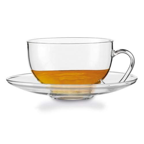 Amazon.co.jp: イエナグラス カップ&ソーサー クリア 360ml Amazon.co.jp: イエナグラス カップ&ソーサー クリア 360ml