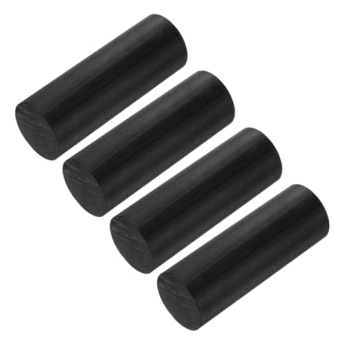 Image of MECCANIXITY ABS Plastic Rod Round Solid Bar 35 mm x 100 mm Black for DIY Model Material, Architectural Model Making, DIY Sand Table, Pack of 4
