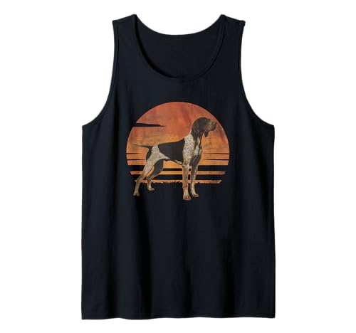 Retro Vintage Design Braque de l’Ariège Hund Tank Top