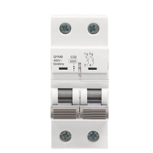 Disjoncteur 2P C Curve 20A disjoncteur phase neutre 400V AC pour tableau