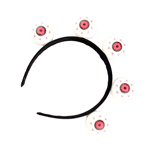 Bonito Ombro 4 pçs Halloween Eyeball Headdress Ball Head Boppers Eyeball Headband Hair Hoop Hair Acc