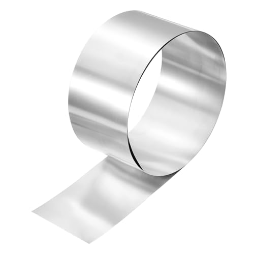 Feuille d'acier inoxydable 301 en rouleau de 1m pour vos loisirs créatifs et maquettes