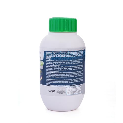 Image of Pseudomonas fluorescens Liquid Bio fertilizer | Plant Growth Promoter & Disease Suppressor | Organic Solution for Soil Health & Root Development (100ML)