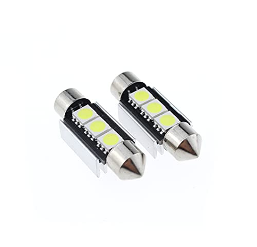 Lámparas LED C5W 6418 36mm 4 unidades Blanco Xenón miniatura 3
