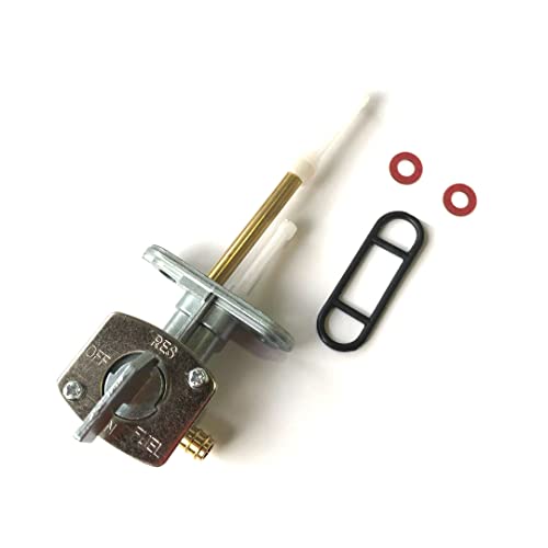 ゼファー400に ON/OFF式 燃料コック 新品 1個 汎用 ピッチ34mm FCR TMRキャブ装着時に