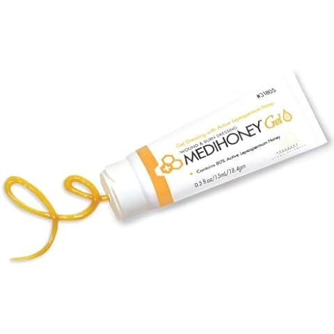 Derma Sciences 31805 Medihoney Dressing Gel, 0.5 oz Tube (Pack of 10) Cover