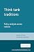 Think tank traditions: Policy analysis across nations