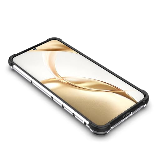 Image of Glasgow Back Case Cover Compatible with [ Honor 200 5G ] (Stylish Design) - Black