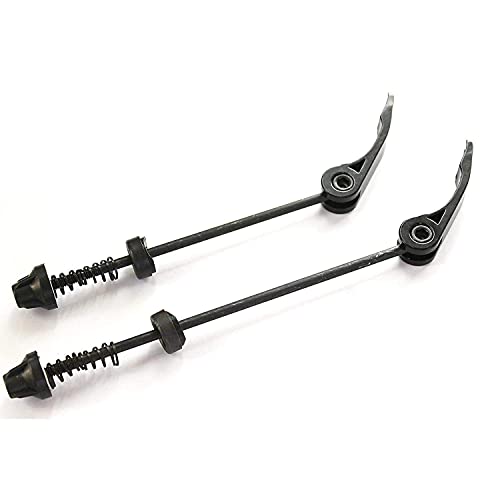 Hiland Road Mountain Bicycle MTB Wheel Hub Front and Rear Skewers Quick Release Skewer Clip Bolt Lever Axle QR 108 145mm