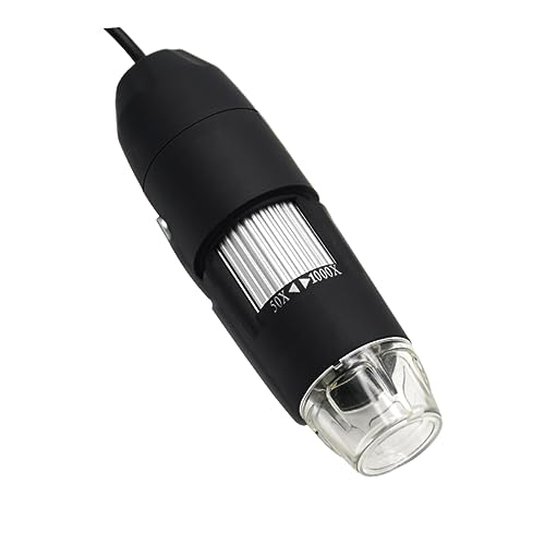 Microscope numérique USB à grossissement réglable iplusmile pour PC et mac