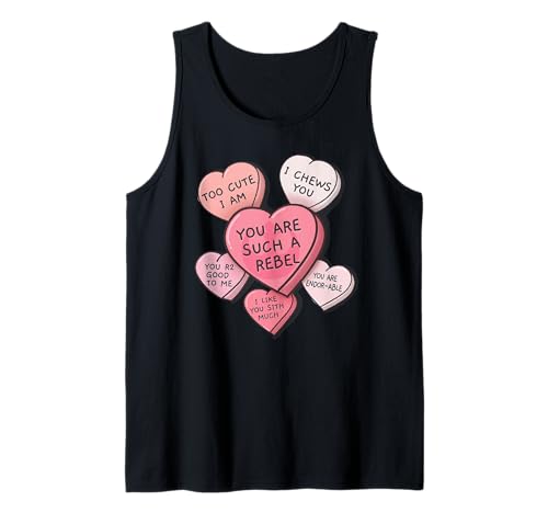 Débardeur Star Wars Valentine's Day Candy Hearts le cadeau idéal pour fan