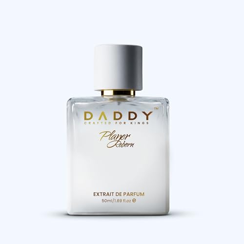 Image of Daddy Player Reborn 50ml Extrait De Parfum for Men | Strong Long Lasting Perfume | Orange Patchouli Cedarwood Lemon Fragrance | Premium Gift for Men
