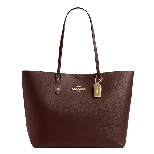 Pebbled Leather Town Tote
