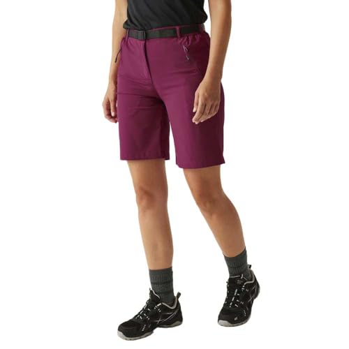 Regatta Xert Stretch Bermuda Light Women's Shorts Made of Lightweight Stretch Fabric Purple
