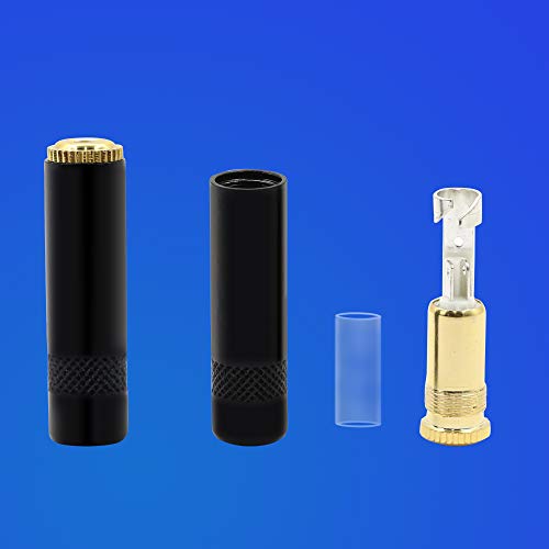 Conector de audio estéreo 3.5mm 3 polos hembra (2 unidades) miniatura 3