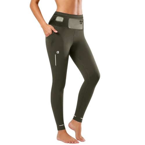 Image of Running Leggings for Women High Waisted Compression Pants for Yoga Workout