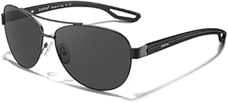 CARFIA Polarized Sunglasses for Women UV Protection Ultra-Lightweight Comfort Metal Frame Driving Glasses CA3210