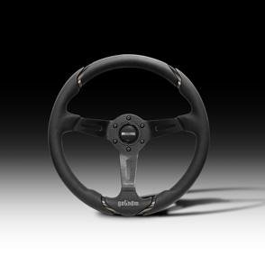 Amazon | ゴッサムステアリングホイール-ブラック | ステアリング