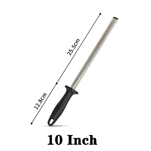 Acier à aiguiser pour couteaux domestiques et professionnels avec tige diamant 25,4 cm - 3