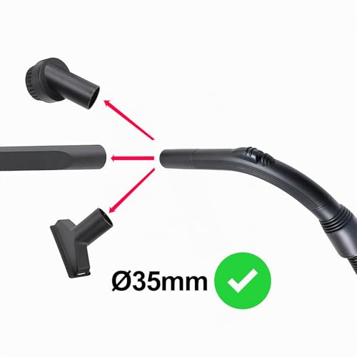 Miniatura 5 de Spares2go Manguera Para Aspiradora Titan Ttb774vac 16l Ttb775vac 20l Ttb776vac 30l Ttb777vac 40l
