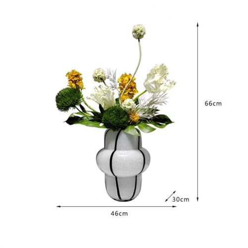 Fausses fleurs de salon et centre de table basse pour une ambiance chaleureuse - 3