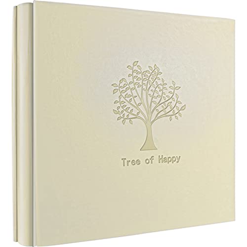Large Capacity Photo Albums 6x4 600 Photos, Wedding Family Baby Albums PU Leather Cover 600 Pockets Holds for Record beautiful moments Horizontal and Vertical Photos with Black Waterproof Pages