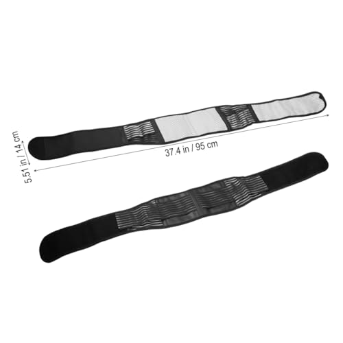 Faja lumbar magnética ajustable Ipetboom talla M negra miniatura 6