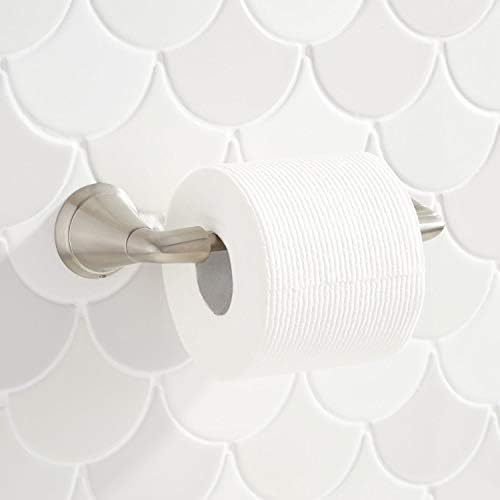 Signature Hardware 446855 Provincetown Wall Mounted Pivoting Toilet Paper Holder