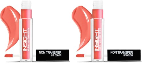 Image of INSIGHT Non Transfer Liquid Lipstick- Toffee Cream| Waterproof| Matte Finish| Transfer & Smudge Proof| Lightweight| 12 Hr Wear| Highly Pigmented 4 ml (Pack of 2)