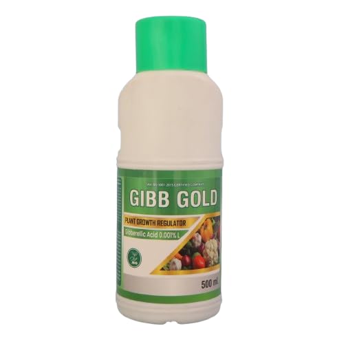 Gibberellic Acid 0.001% L | Plant Growth Regulator | Powerful Stimulator for Plants & Home Garden 500 Ml (Pack of 1) (B0CTK5JCCH) Amazon Price History, Amazon Price Tracker