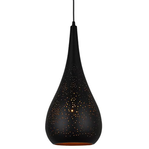 Lustre suspension rétro en fer pour un éclairage ciblé et chaleureux de vos pièces