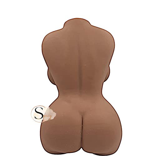 MASTURBADOR MASCULINO CORPO BONECA REALISTA MARROM MORENA VAGINA SEIOS ANUS CYBERSKIN 5KG