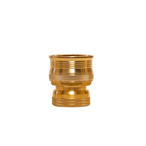 Underhill UltraMax High-Flow Quick Connect Adapters – Male and Female Thread, Waterstop and Tap Options for Pressure Washer Hoses (3/4" Female Waterstop Connector) by Underhill - Used condition - US$19.98