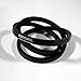 BESTORQ D158 Rubber V-Belt, Wrapped, Black, 163.2" Length x 1.25" Width x 0.89" Height