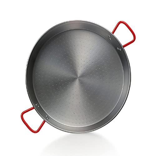 Garcima 9.5-inch Carbon Steel Paella Pan, 24cm