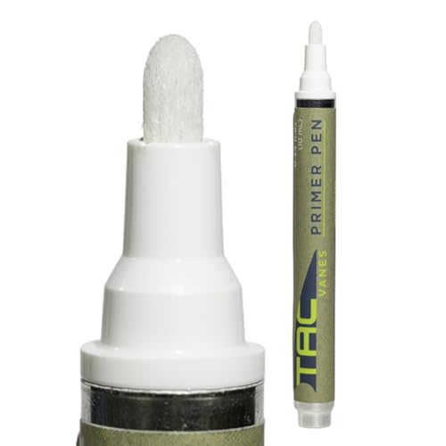 TAC Vanes TAC Primer Pen - .34 fl oz. | Archery Fletching Adhesive | Fast-Bonding Precision Application Durable Hold for Vanes