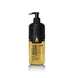 NISHMAN Crema Aftershave Cologne 04 - Gold One 400ml – 2en1 Crema & Cologne, Aftershave Extra Hidratante para Hombre – Loción Hidratante Refrescante & Refrigante Post-Afeitado