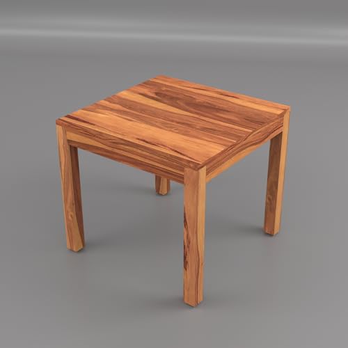 Image of Solid Wood Cane 4 Seater Dining Table Set | Four Seater Dining Table with 4 Cushions Chairs for Dining Room | 4 Seater Dining Set for Hotel Restaurant | Sheesham, E-Honey