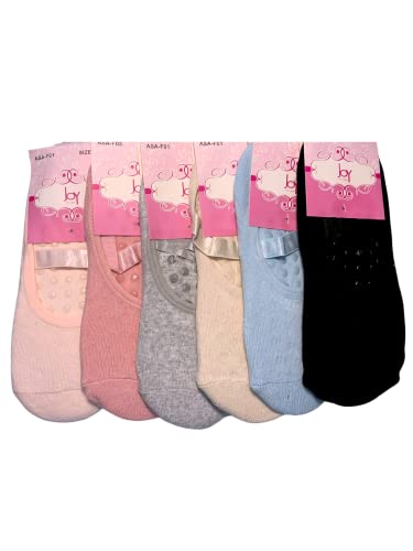 Meia feminina sapatilha antiderrapante yoga lisa (35 ao 41) (rosa claro)