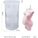 Silicone Candle Moulds 3D Pregnant Woman Body Shape Mold Homemade Wax Mould Male and Female Design Art Fragrance Candle Making Soap Chocolate Cake Decorating