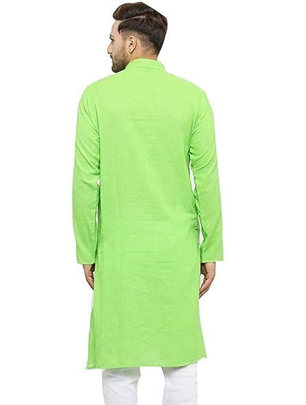 Image of WESTCORE Men's Cotton Kurta Combo - Pack of 2 | Traditional Ethnic Wear for Festivals & Celebrations