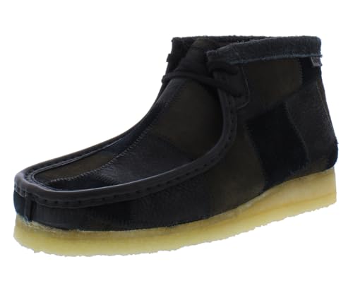Clarks Wallabee Boot Womens Shoes Size 9 Color: Dark Brown Multicolored-Brown