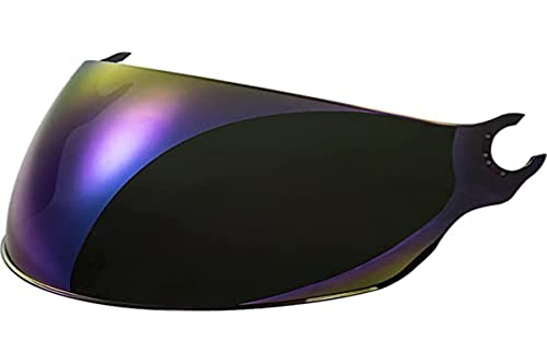 LS2, visor OF562 airflow iridium rainbow long