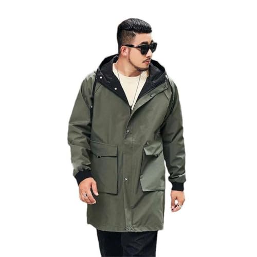 Coupe-vent à capuche style vintage pour homme vêtement idéal pour les balades fraîches d'automne