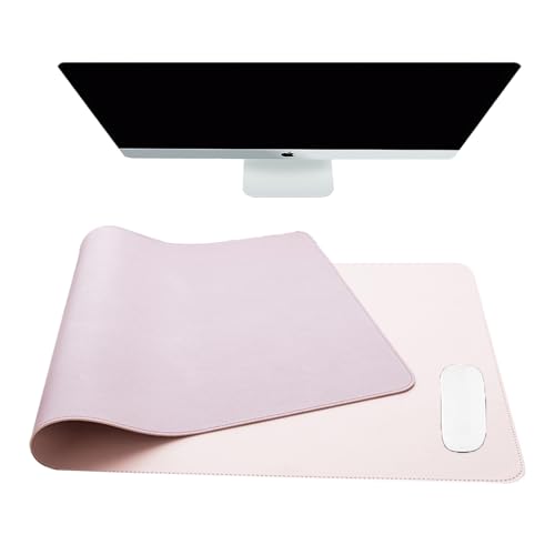Sous-main pour bureau gaming contre les rayures tapis violet rose 60x40 cm