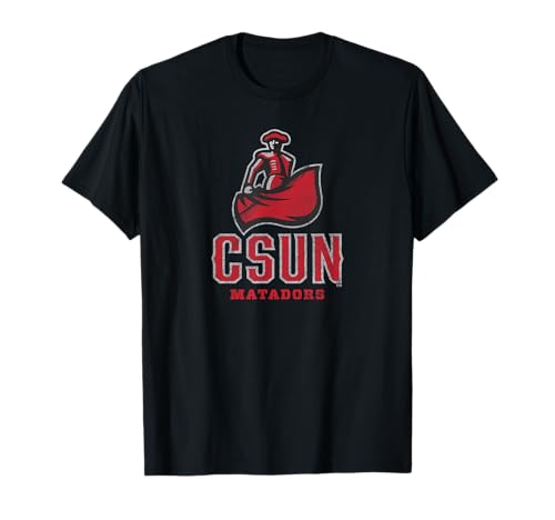 Cal State Northridge CSUN Matadors Distressed Primary T-Shirt