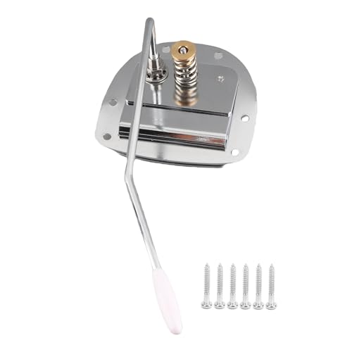 E -Gitarre Tremolo Bridge, ein Vintage -Vibrato -Bahnhalter und ein Tremolo -System aus Zinklegierung und Messing für klassische E -Gitarren -Upgrades hergestellt