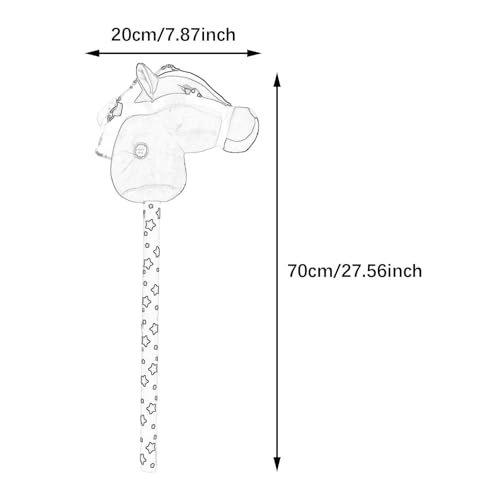 Accesorio de peluche para montar en escenarios de cosplay y obras 3