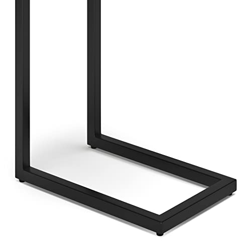 Simplihome Davisville Boho 11 Inch Wide Metal C Side Table In Natural, Fully Assembled, For The Living Room And Bedroom #TOP6