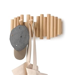 Umbra Picket Garderobenhaken Wandgarderobe mit 5 Haken